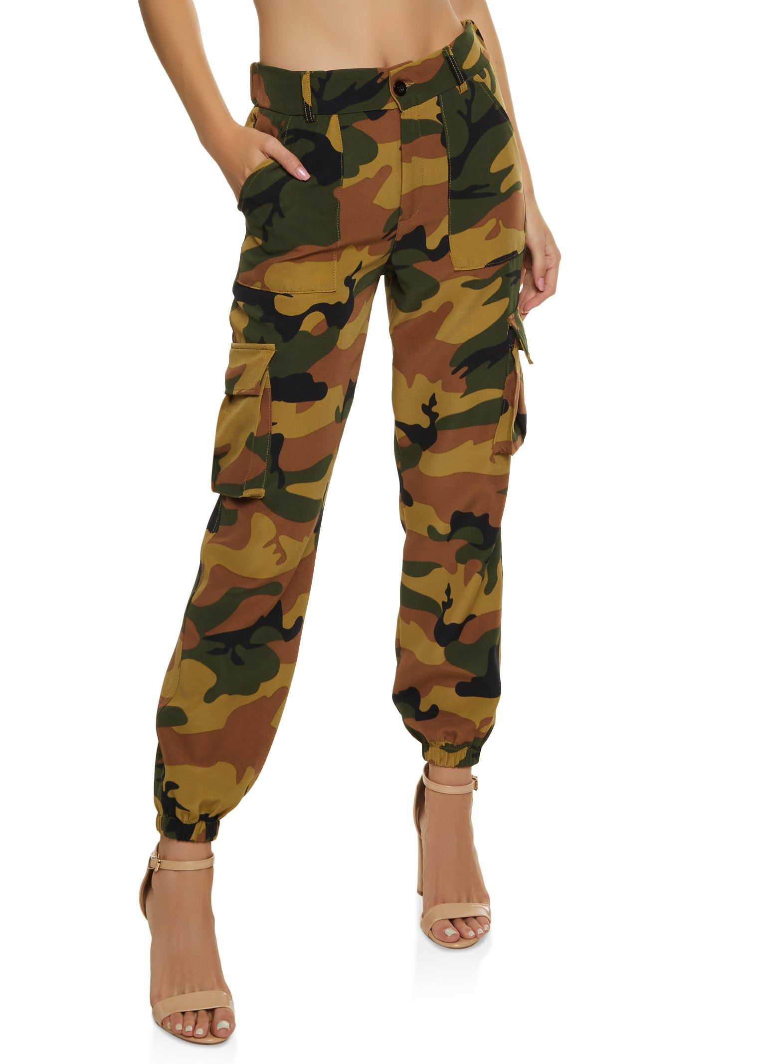 Tapered Leg Cargo Pocket Pants sold by Rainbow product image thumbnail 2