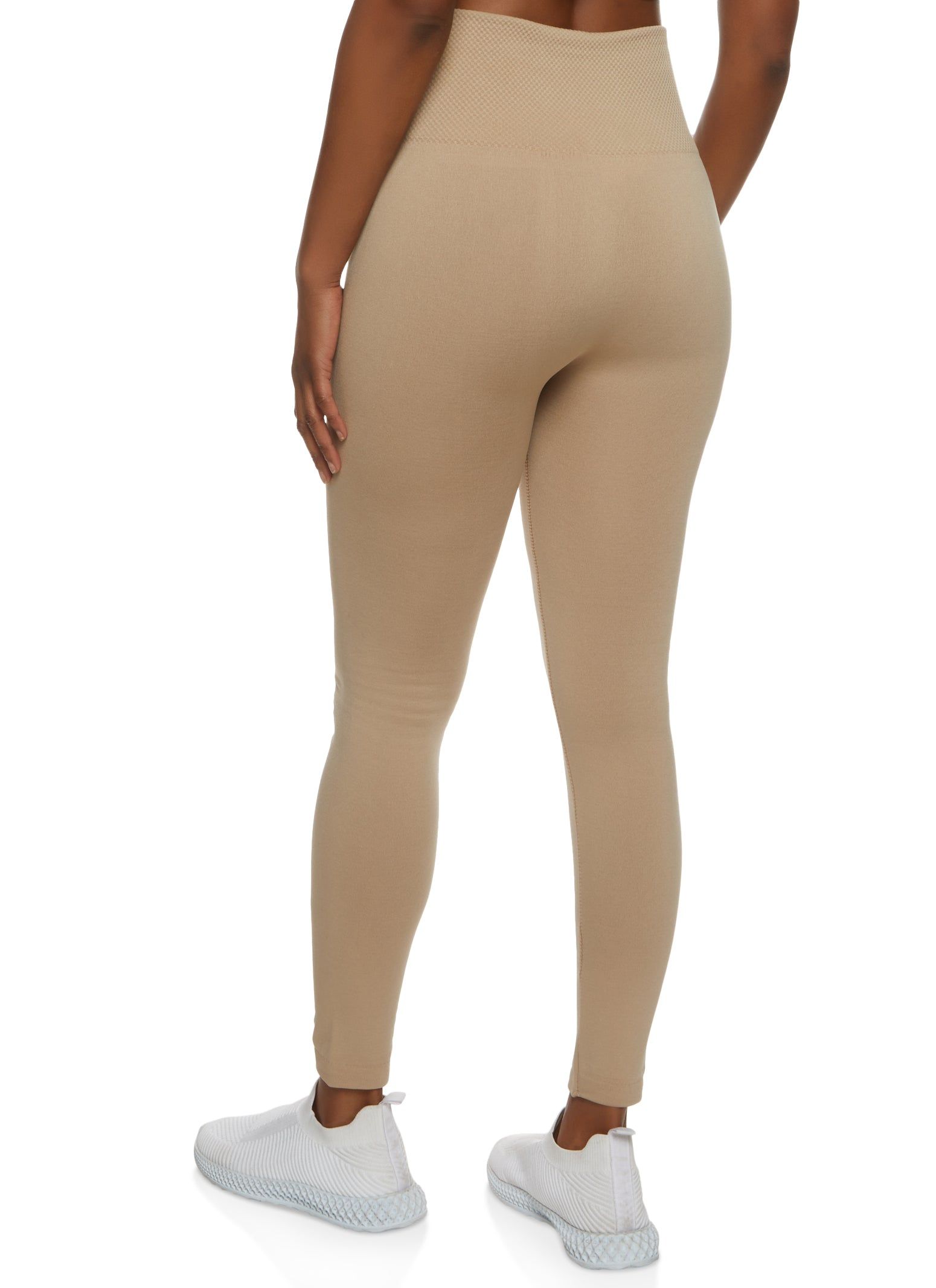 Waffle Knit Waistband Detail Leggings sold by Rainbow product image thumbnail 2