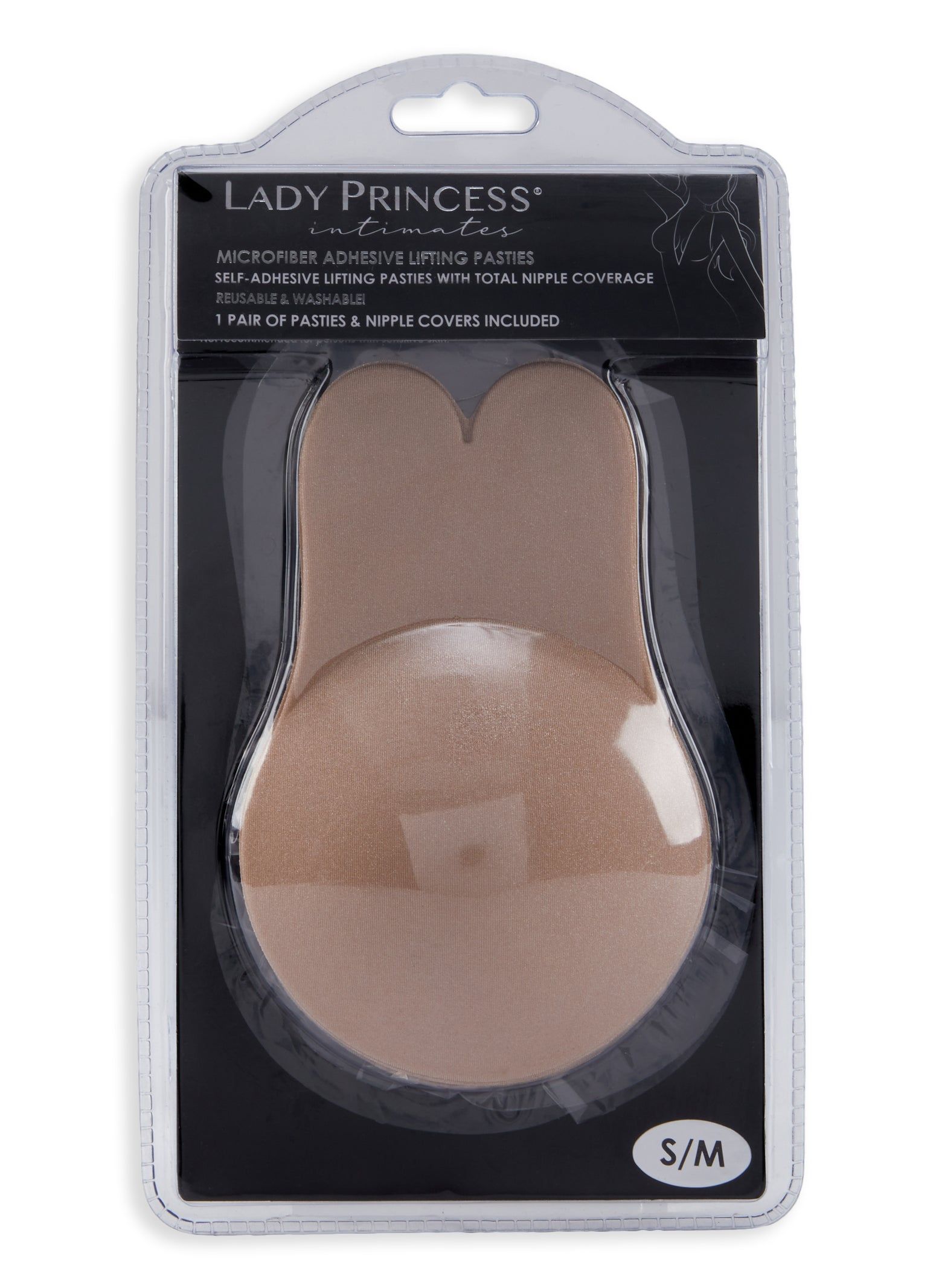 Nude Adhesive Microfiber Lifting Pasties sold by Rainbow