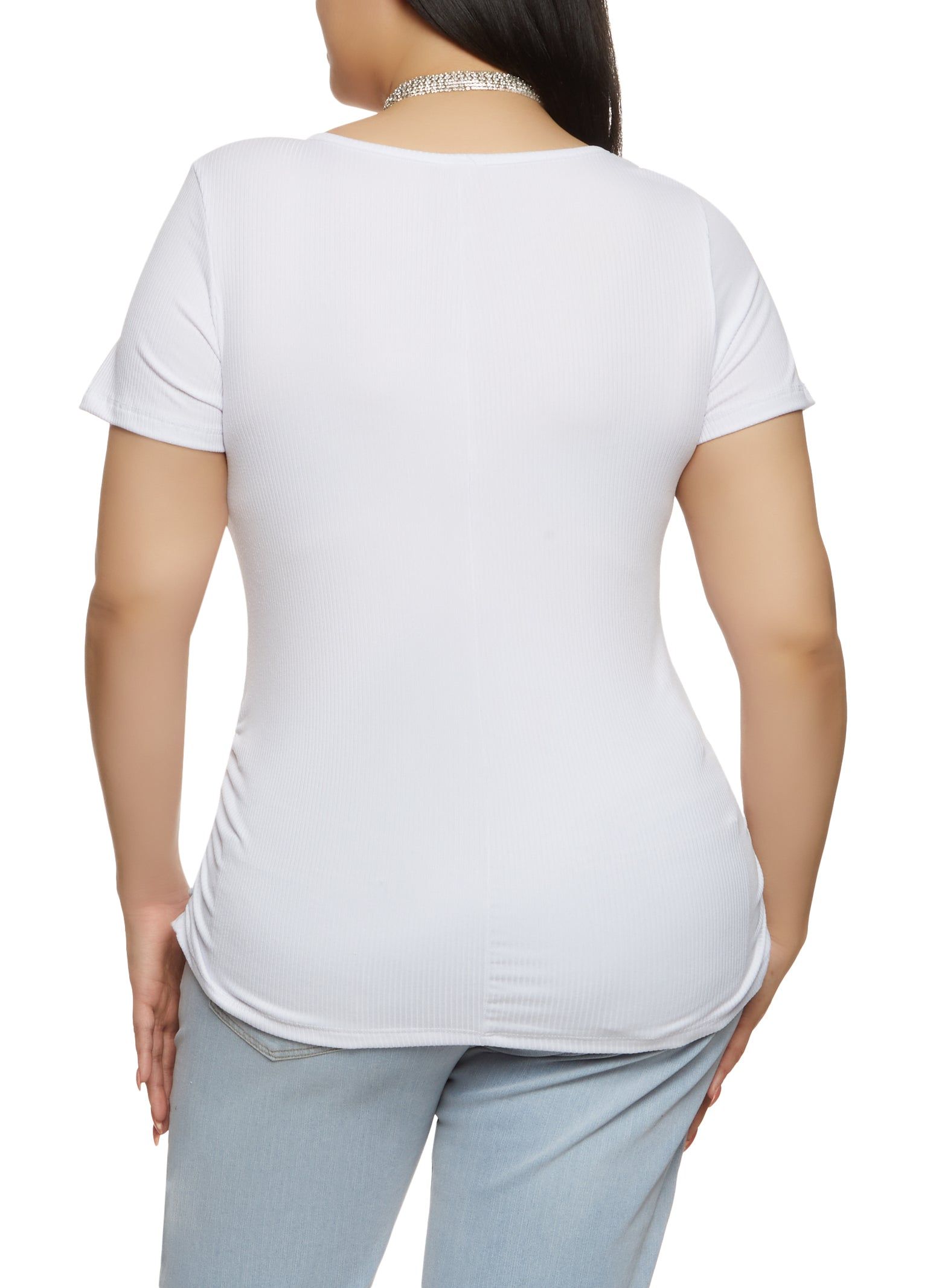 Plus Size Hustle Like A Boss Live Like A Queen Top sold by Rainbow product image thumbnail 2