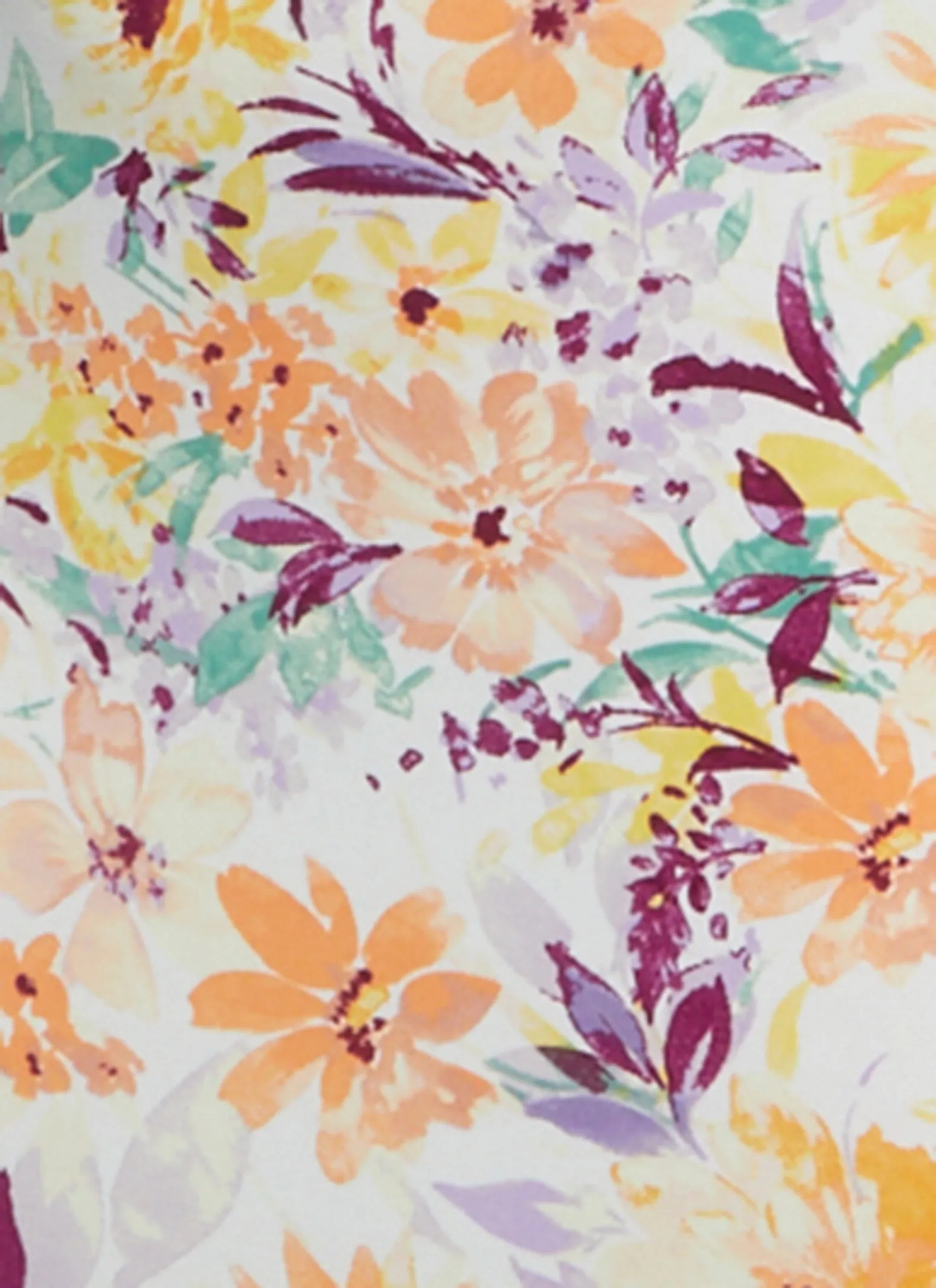 Plus Size Haute Monde Floral Side Slit Cami Maxi Dress sold by Rainbow product image thumbnail 4