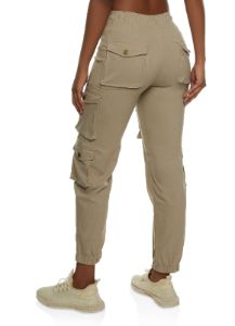 Cargo Pocket Hyperstretch Drawstring Joggers sold by Rainbow