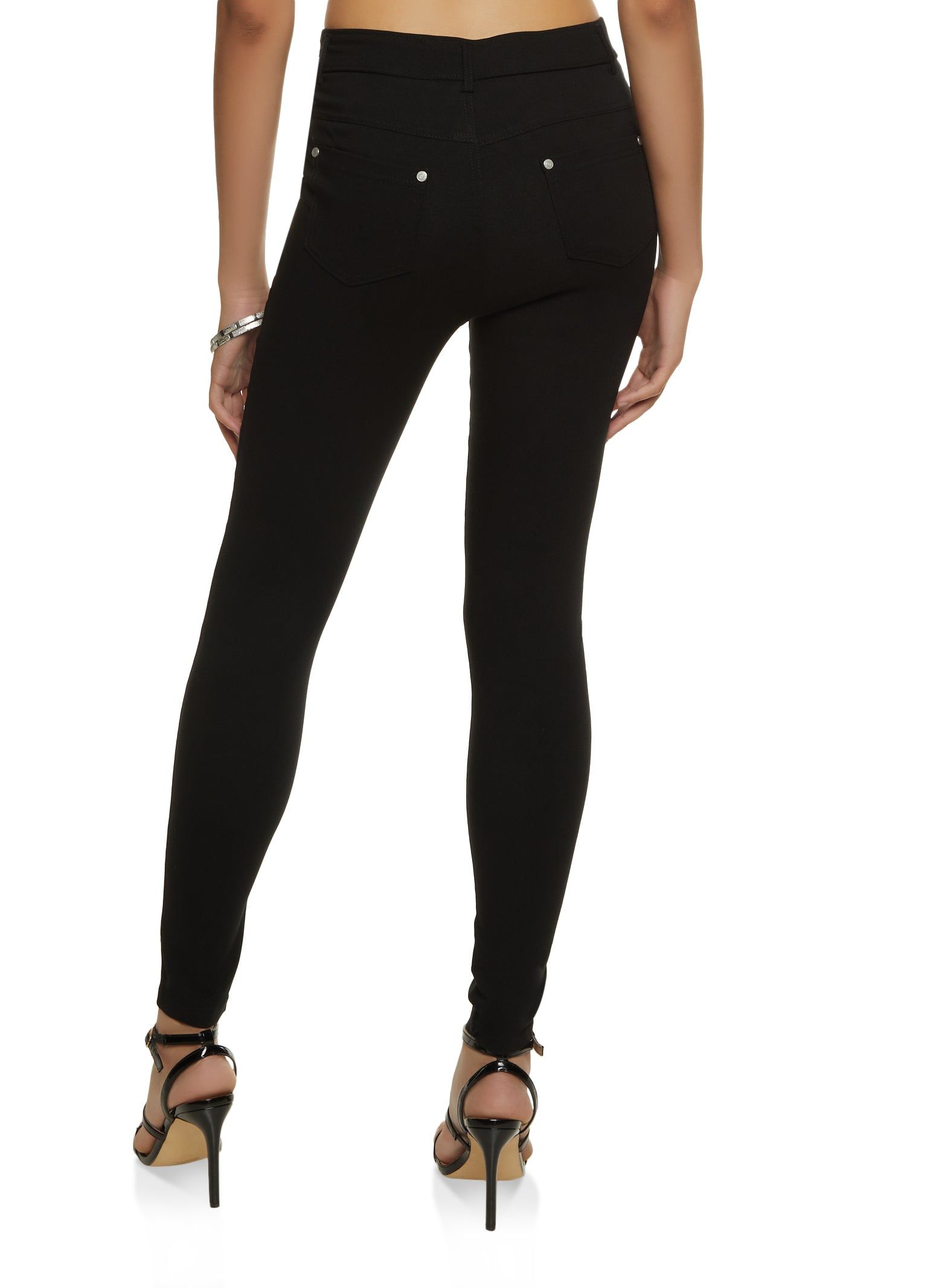 Stretch Rivet Detail Pants sold by Rainbow product image thumbnail 2