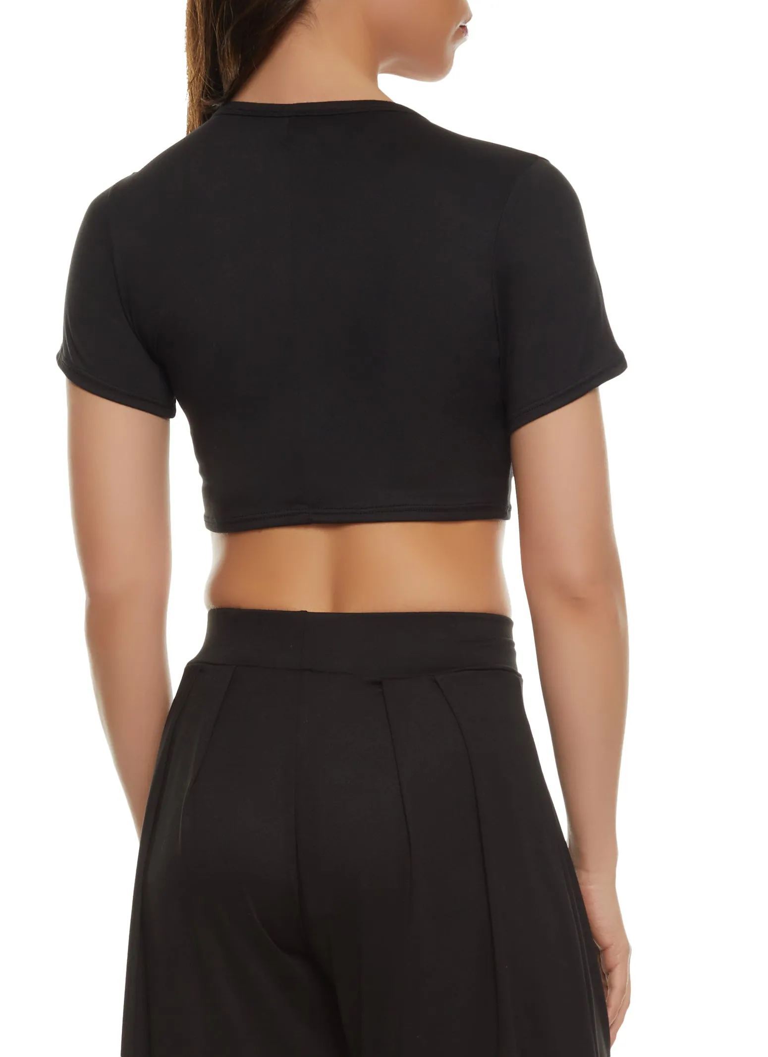 Soft Knit Crop Top sold by Rainbow product image thumbnail 2