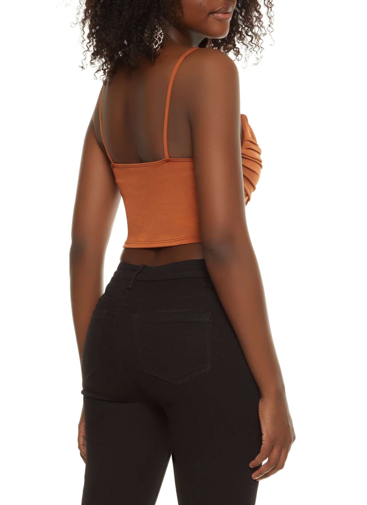 Cowl Neck Hanky Hem Cami sold by Rainbow product image thumbnail 2