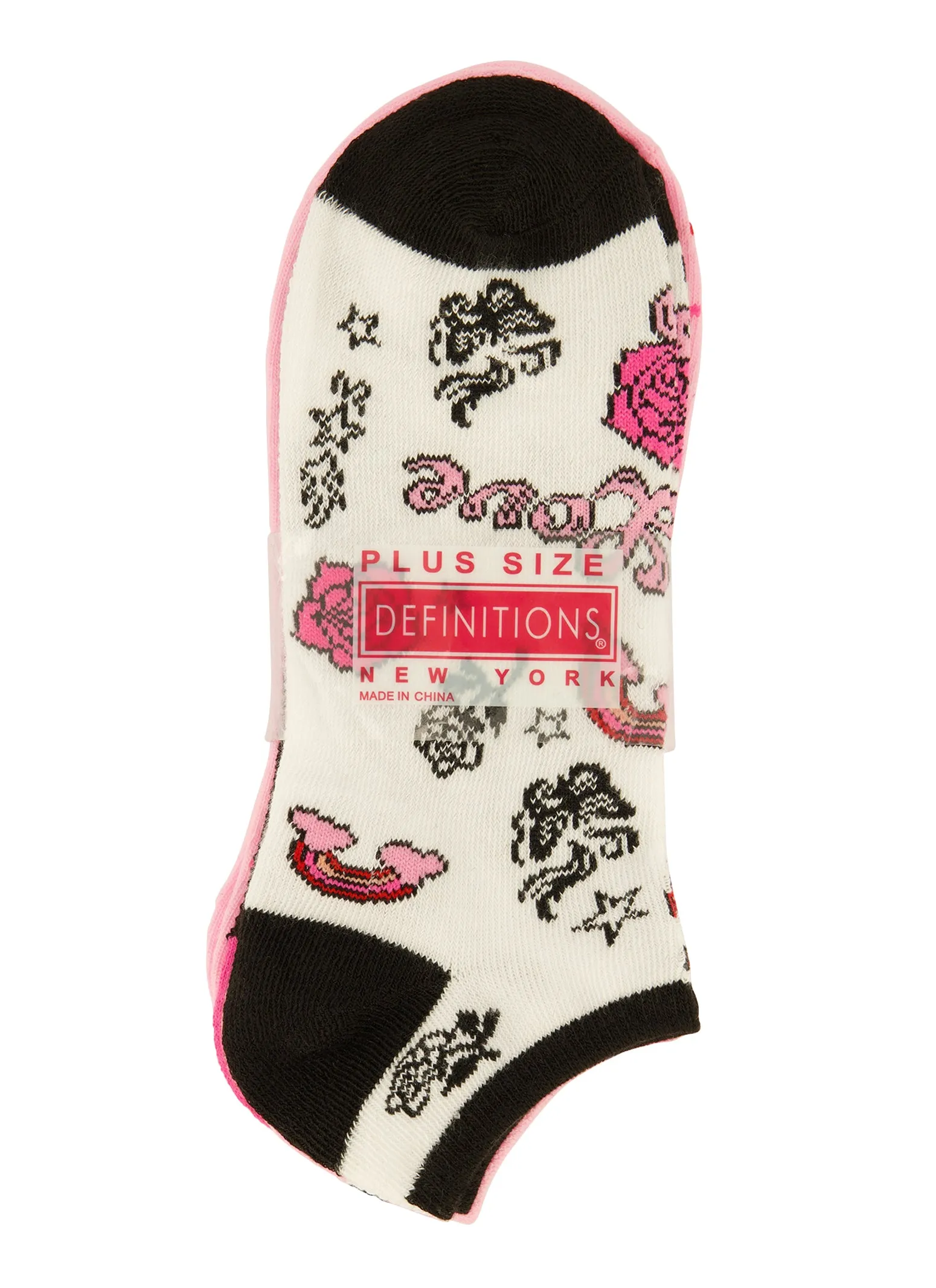 Love Patterned Socks 4 Pack Size 10-13 sold by Rainbow product image thumbnail 3