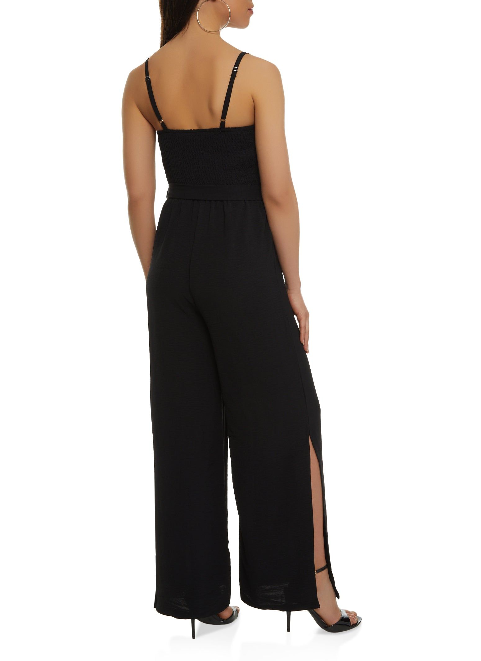 Tie Waist Bustier Wide Leg Jumpsuit sold by Rainbow product image thumbnail 2