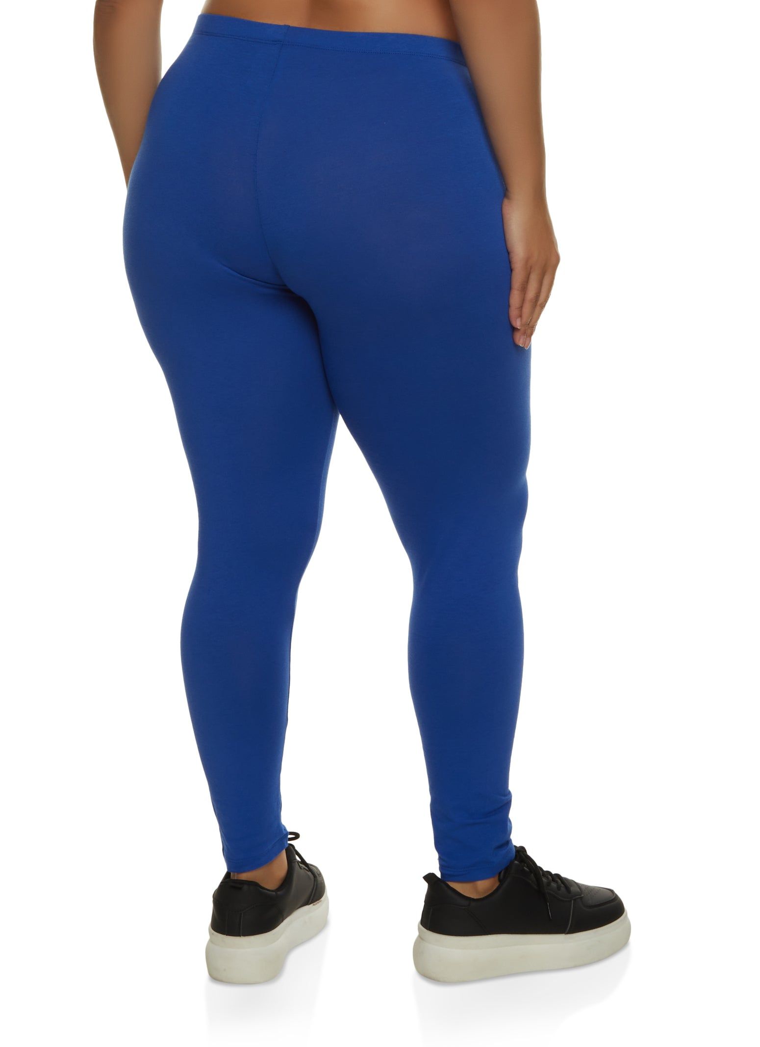 Plus Size Basic High Waist Leggings sold by Rainbow product image thumbnail 2