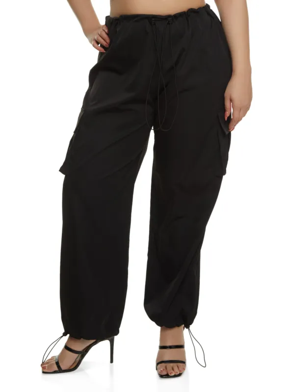 Plus Size Parachute Pants sold by Rainbow