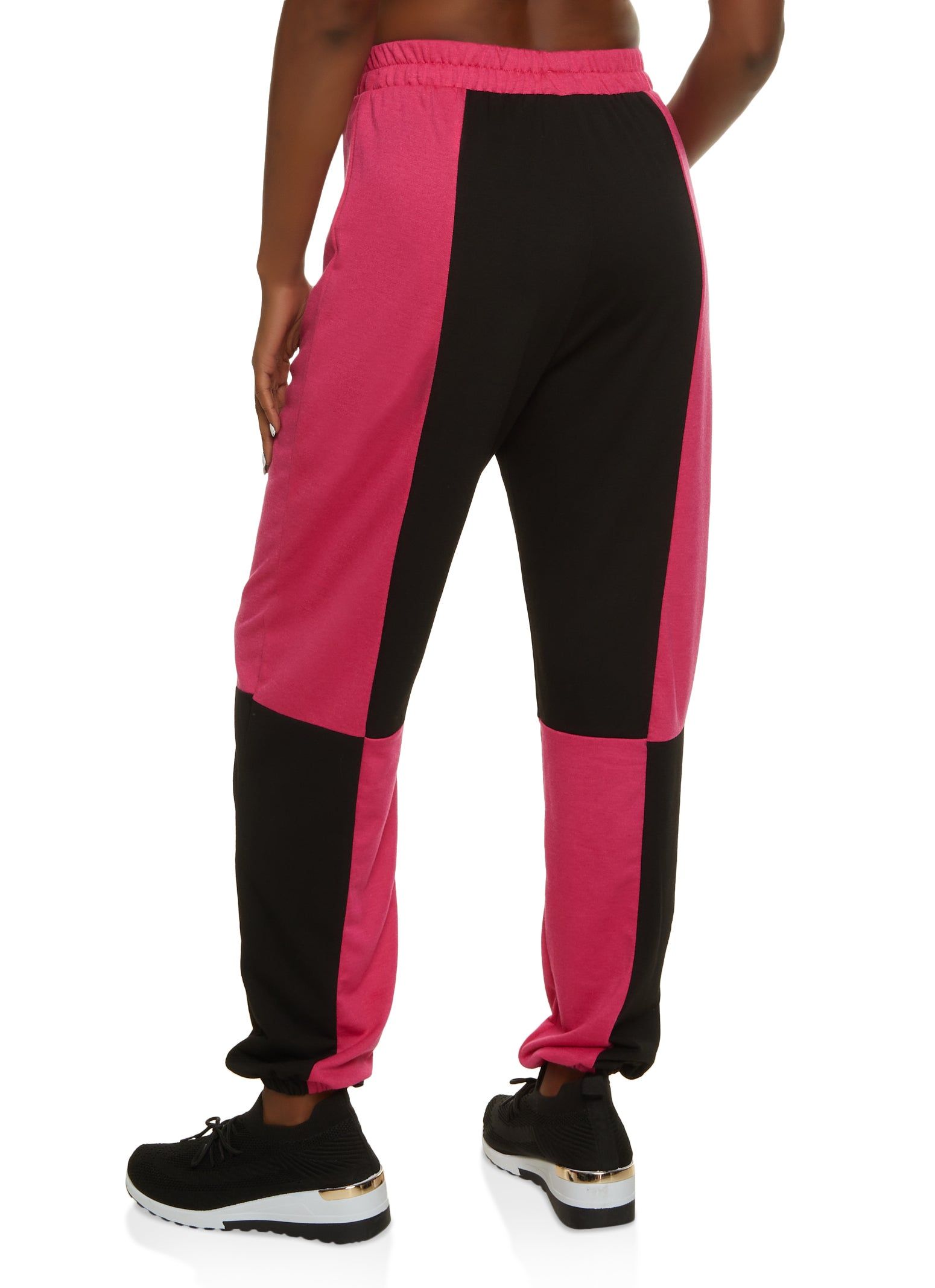 French Terry Color Block Sweatpants sold by Rainbow product image thumbnail 2