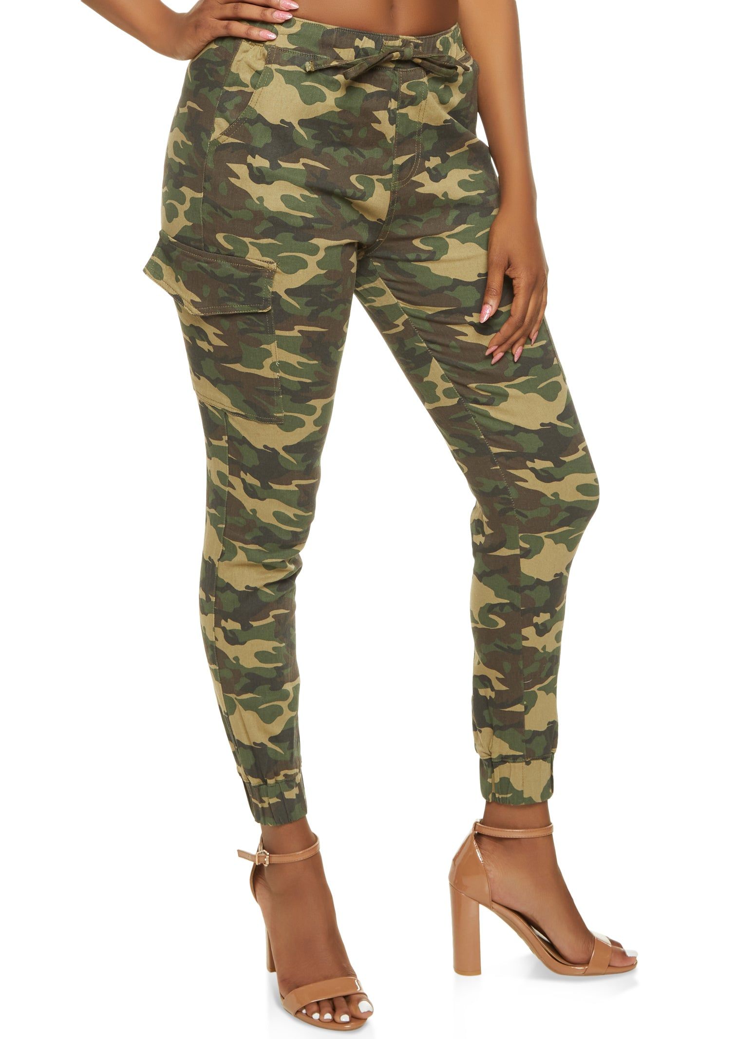 Camo Cargo Joggers sold by Rainbow