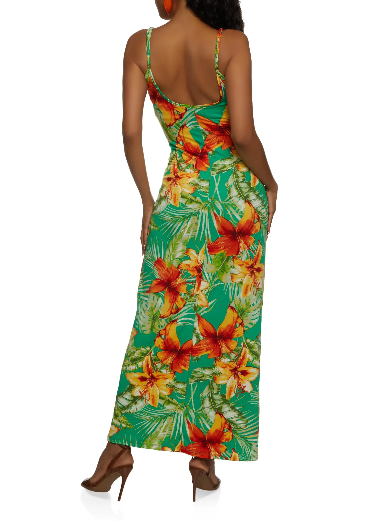 Haute Monde Floral Print Cami Maxi Dress sold by Rainbow product image thumbnail 3