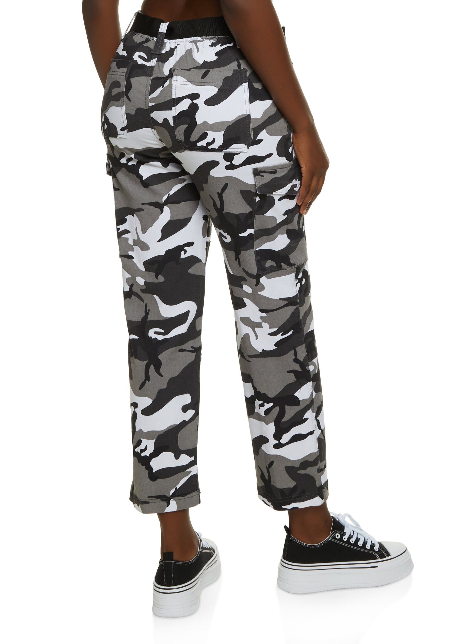 Belted Camouflage Cargo Pants sold by Rainbow product image thumbnail 3