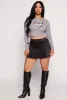 Almost Famous Bow Tie Detail Mini Skirt sold by Rainbow
