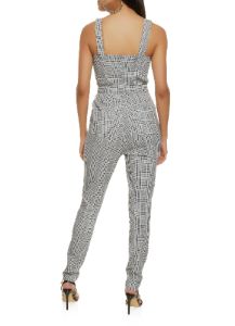 Zip Detail Tie Waist Belted Jumpsuit sold by Rainbow
