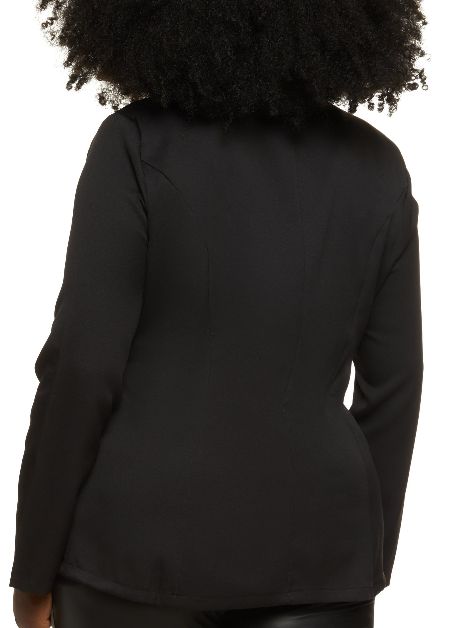 Plus Size Mesh Detail Blazer sold by Rainbow product image thumbnail 2