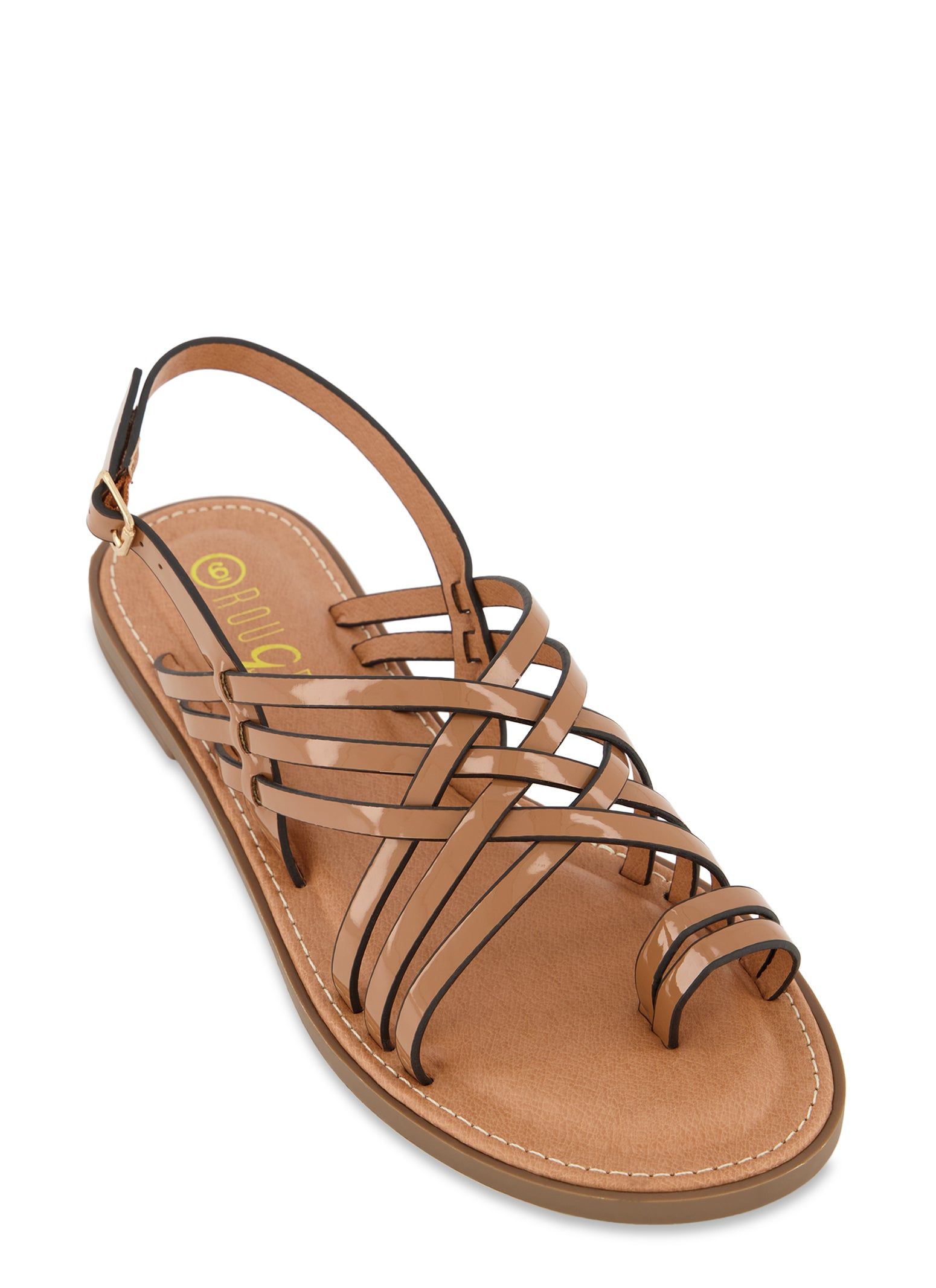 Strappy Toe Loop Sandals sold by Rainbow