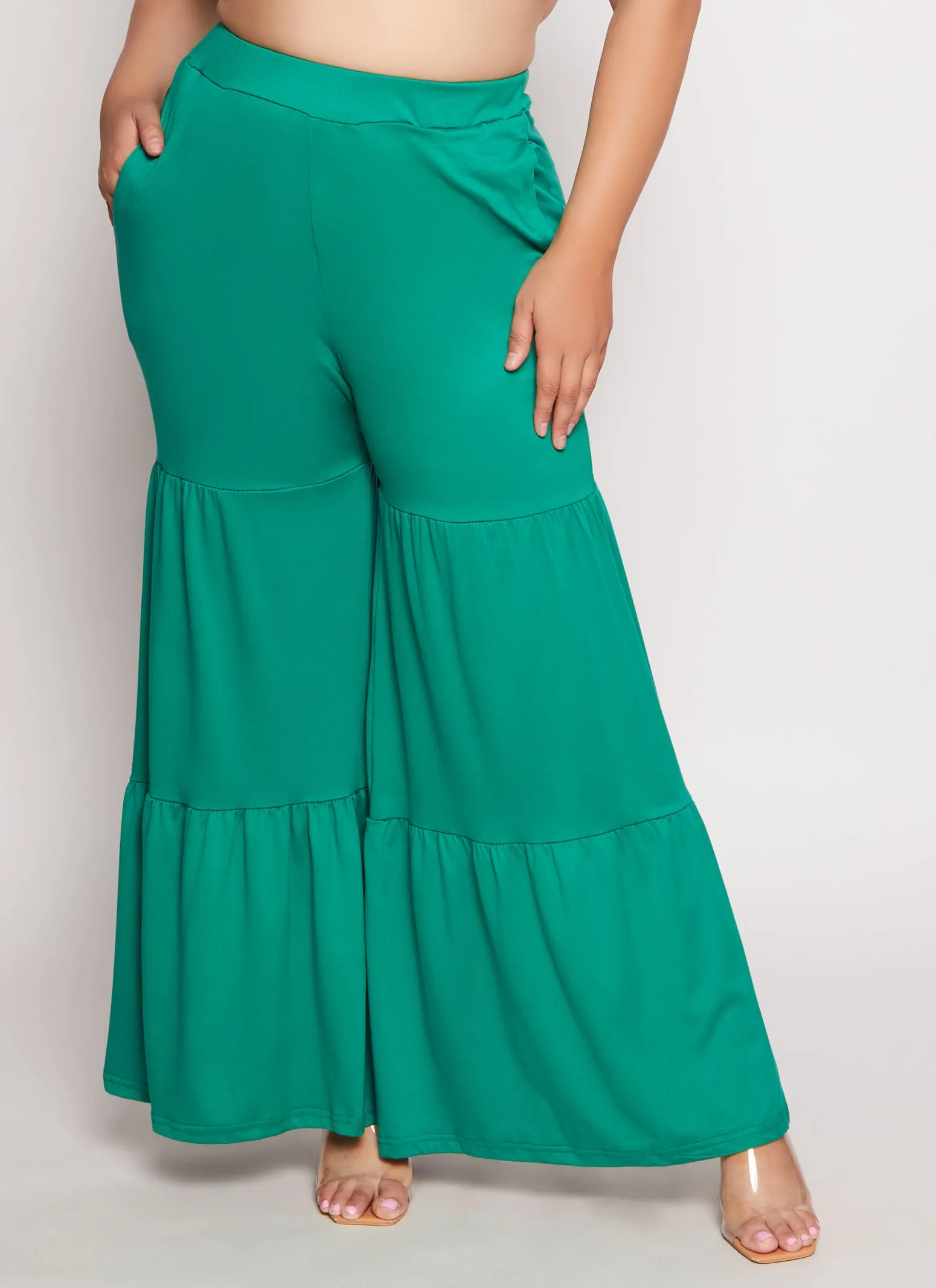 Plus Size Tiered Pants sold by Rainbow product image thumbnail 2