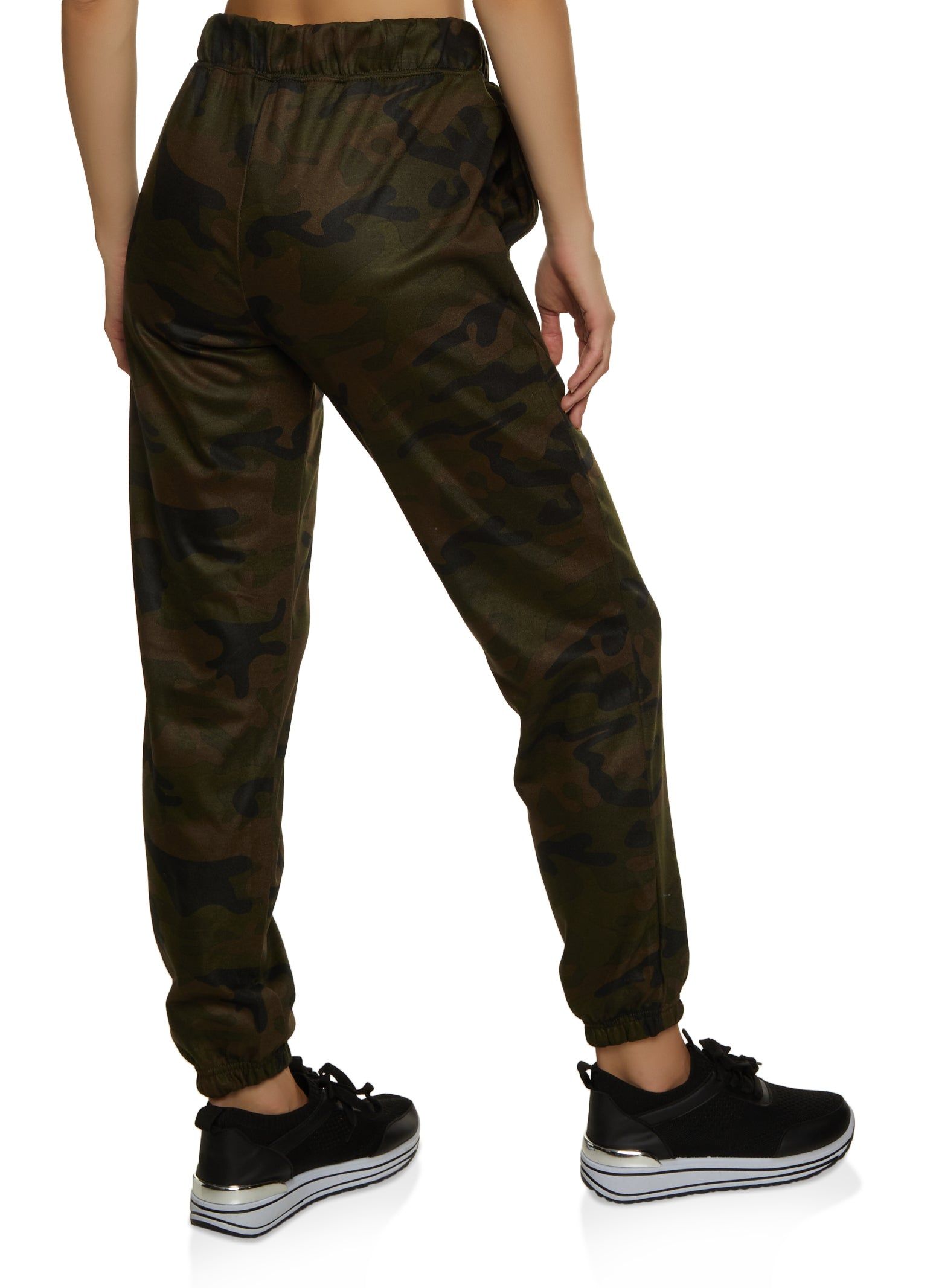 Fleece High Waisted Sweatpants sold by Rainbow product image thumbnail 2