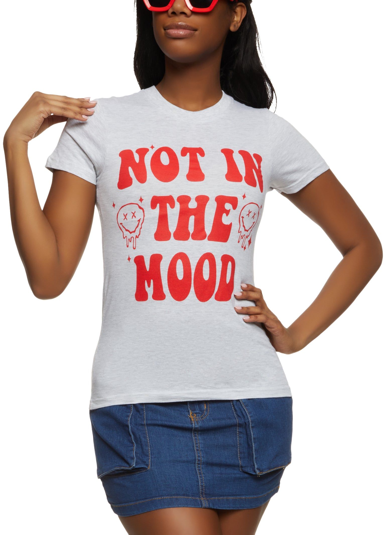 Not In The Mood T Shirt sold by Rainbow