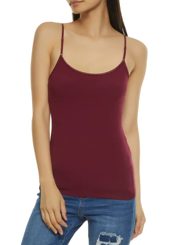 Solid Shelf Bra Cami sold by Rainbow