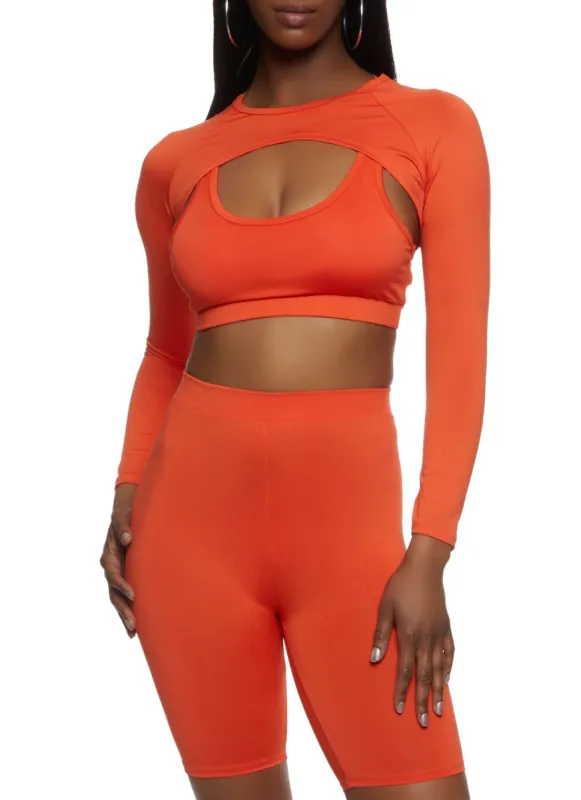 Active Shrug Tank Set sold by Rainbow