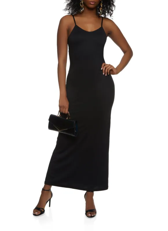Soft Knit Cami Maxi Dress sold by Rainbow