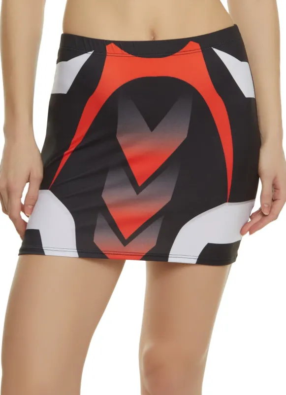 Printed Mini Skirt sold by Rainbow