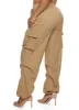 Toggle Drawstring Hem Cargo Pants sold by Rainbow
