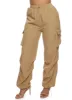 Toggle Drawstring Hem Cargo Pants sold by Rainbow