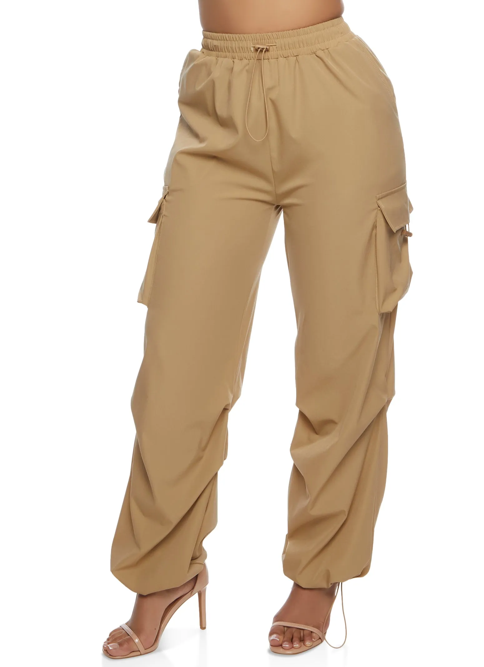 Toggle Drawstring Hem Cargo Pants sold by Rainbow product image thumbnail 2