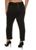 Plus Size Ruched Waist Crepe Knit Pants sold by Rainbow