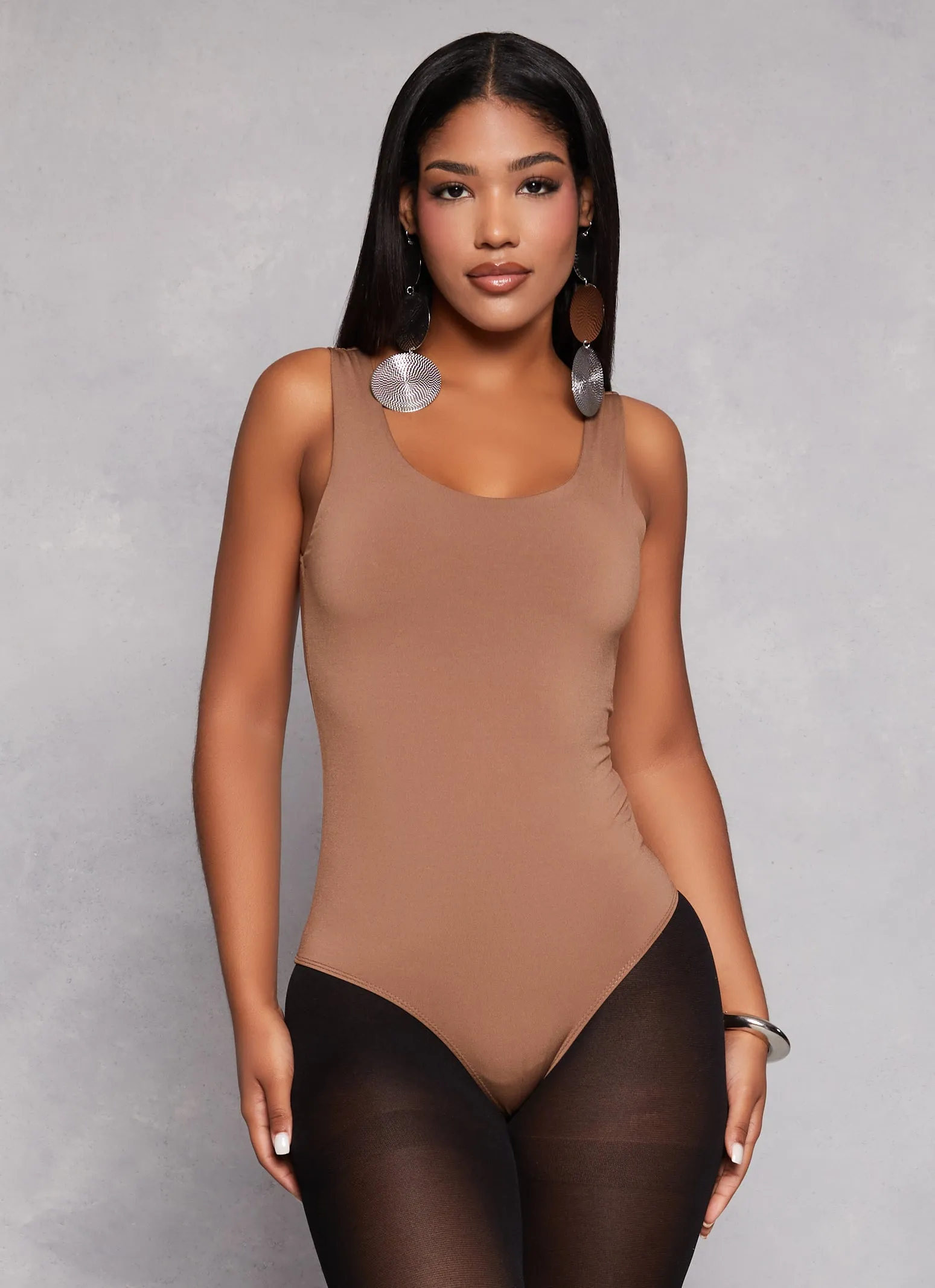 Sleeveless Scoop Neck Bodysuit sold by Rainbow