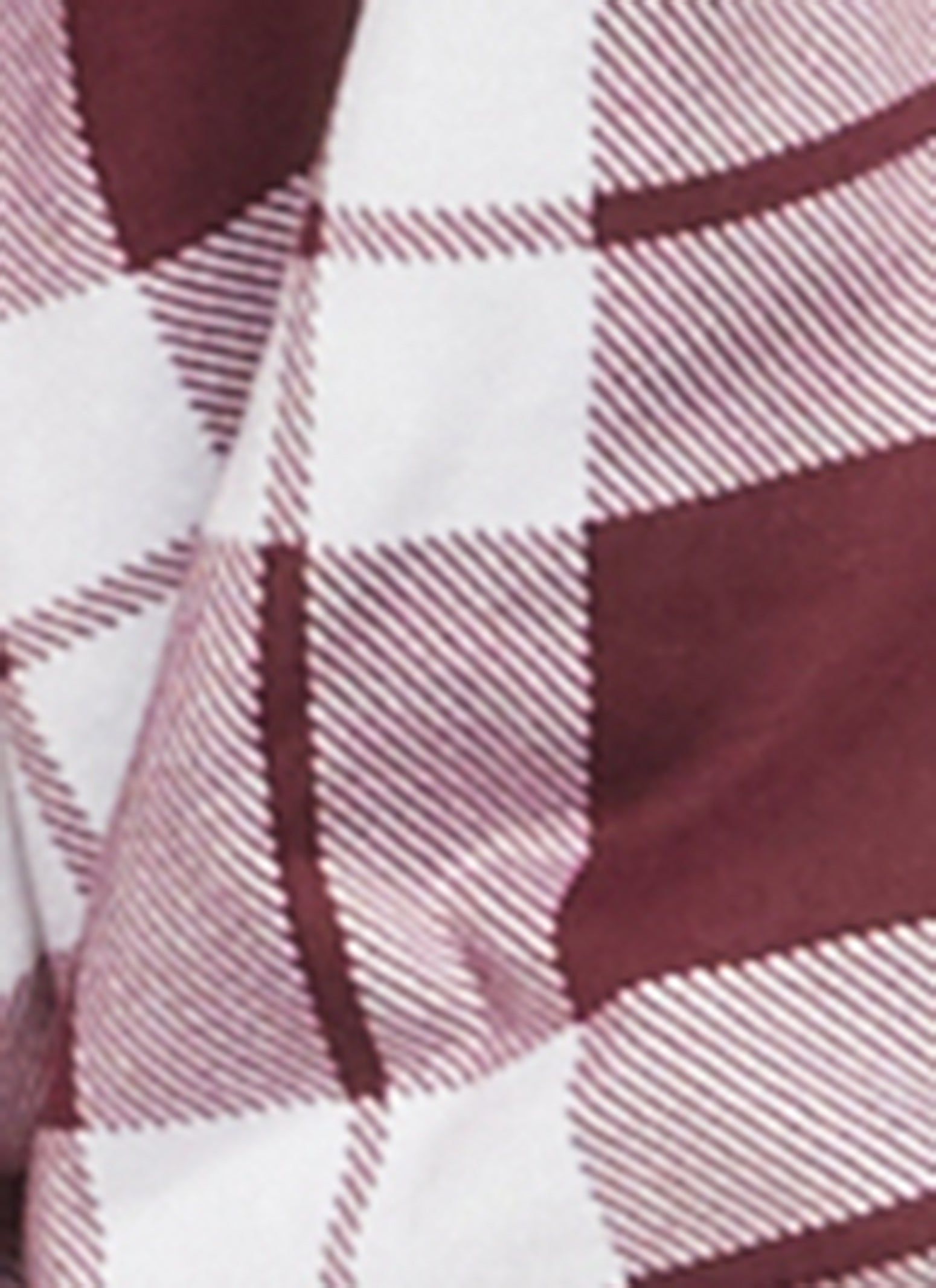 Plaid Button Front Tabbed Sleeve Shirt sold by Rainbow product image thumbnail 3