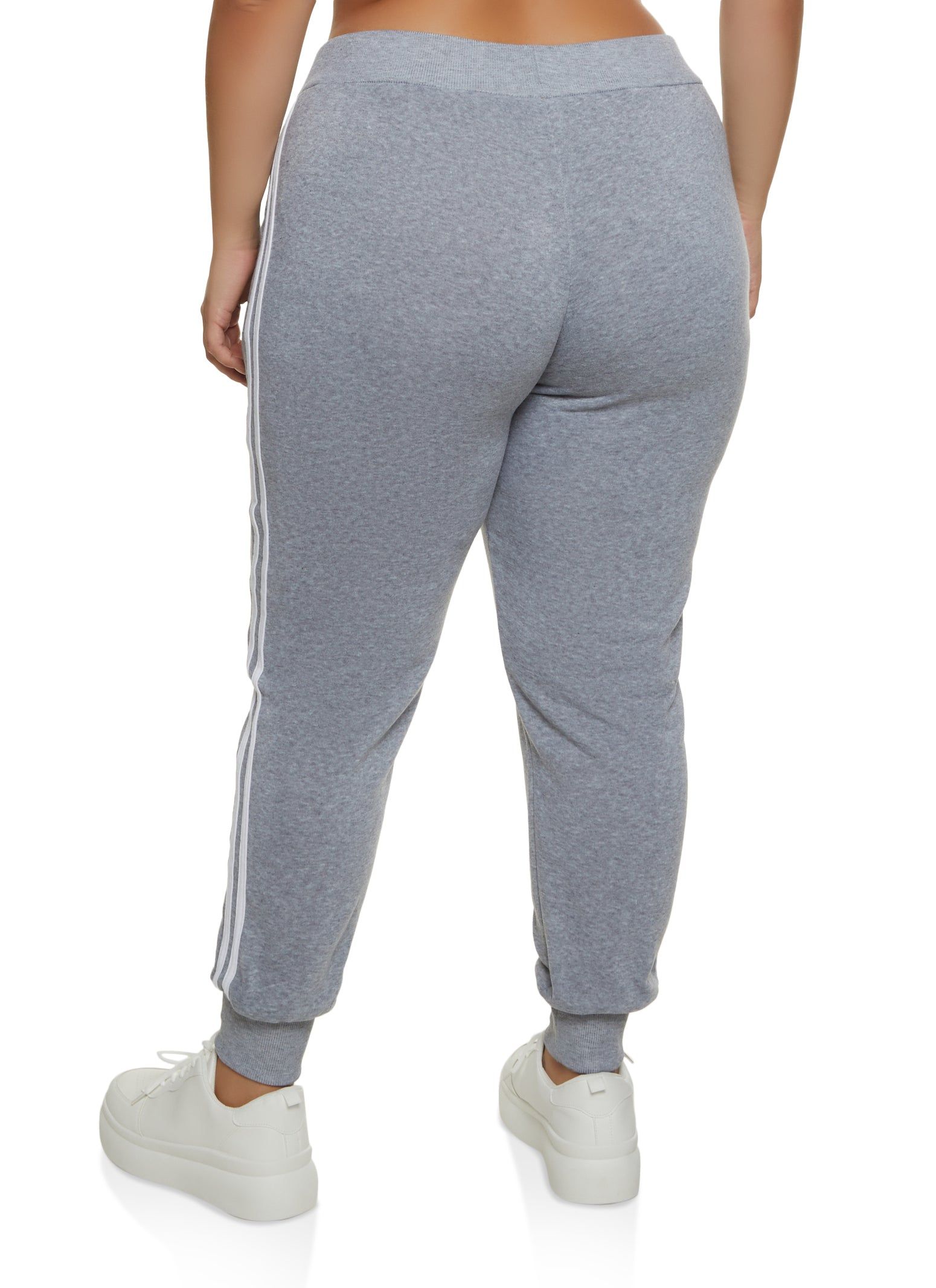 Plus Size Varsity Striped Side Joggers sold by Rainbow product image thumbnail 2