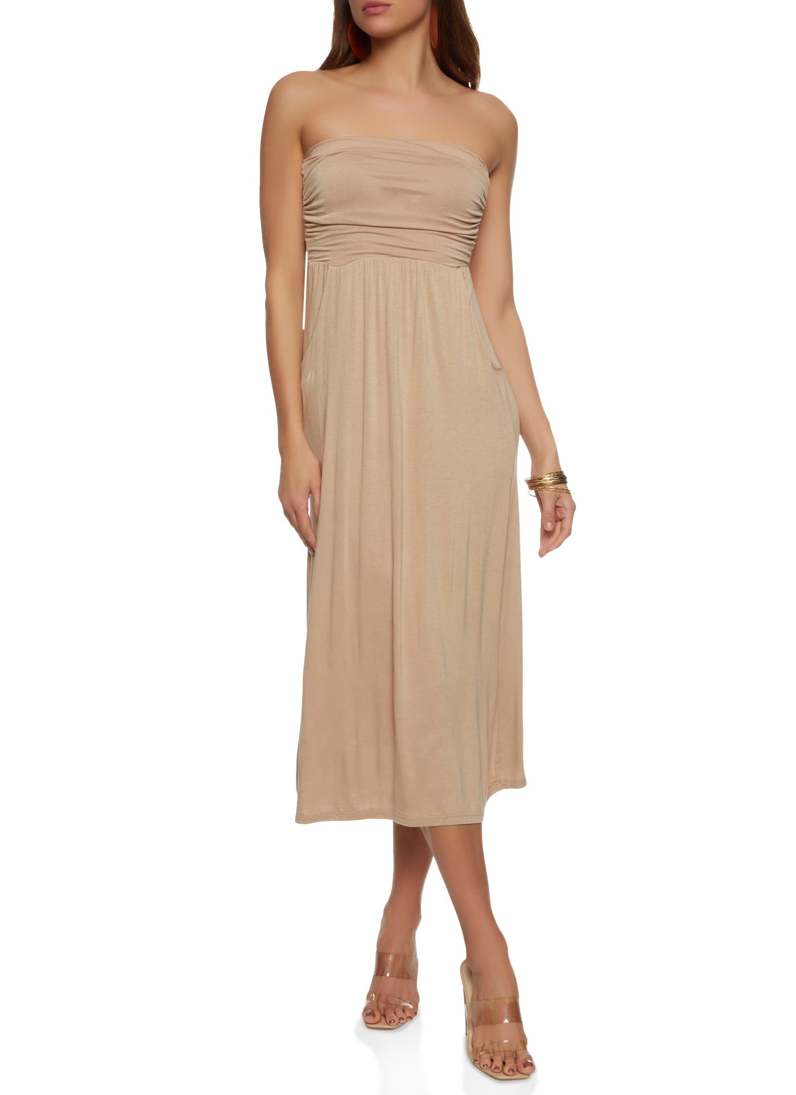 Strapless Maxi Dress sold by Rainbow product image thumbnail 2