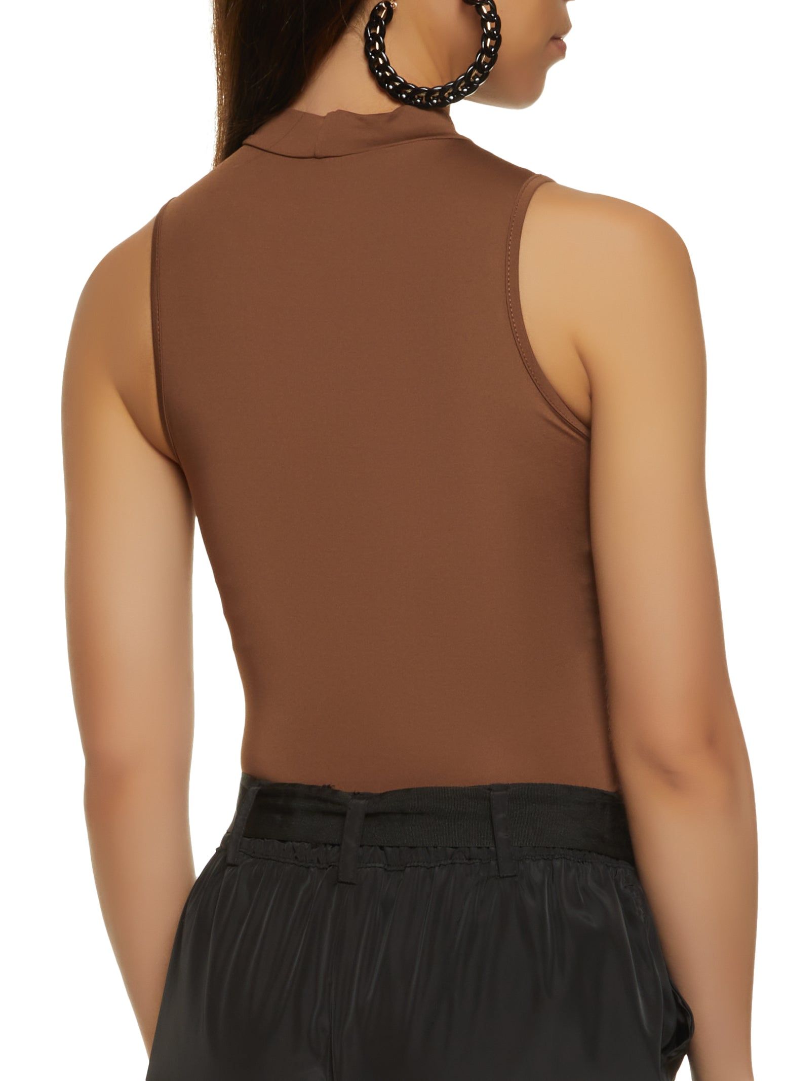 Mock Neck Tank Bodysuit sold by Rainbow product image thumbnail 3