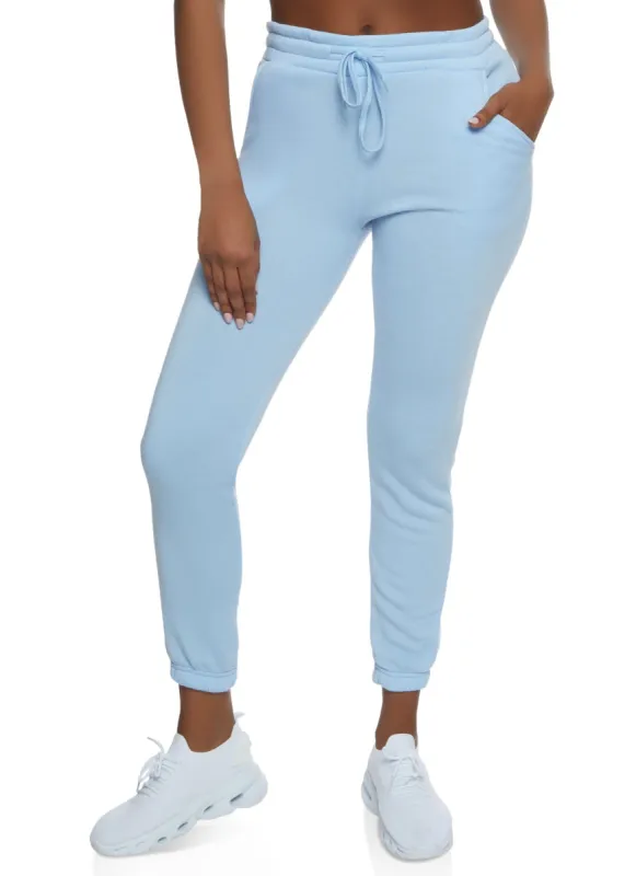 Fleece Lined Drawstring Sweatpants sold by Rainbow