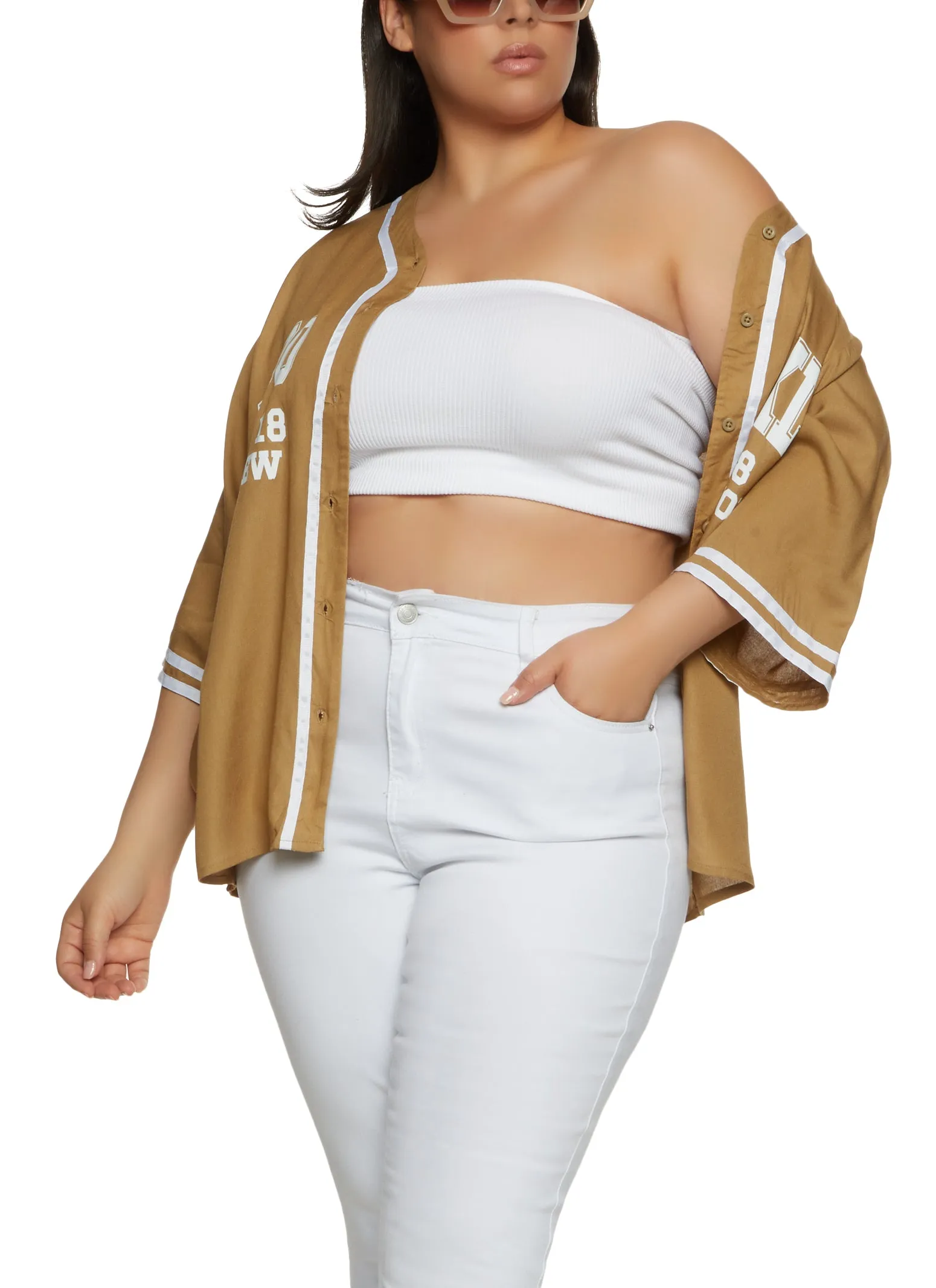 Plus Size Brooklyn 1898 New York Baseball Shirt sold by Rainbow