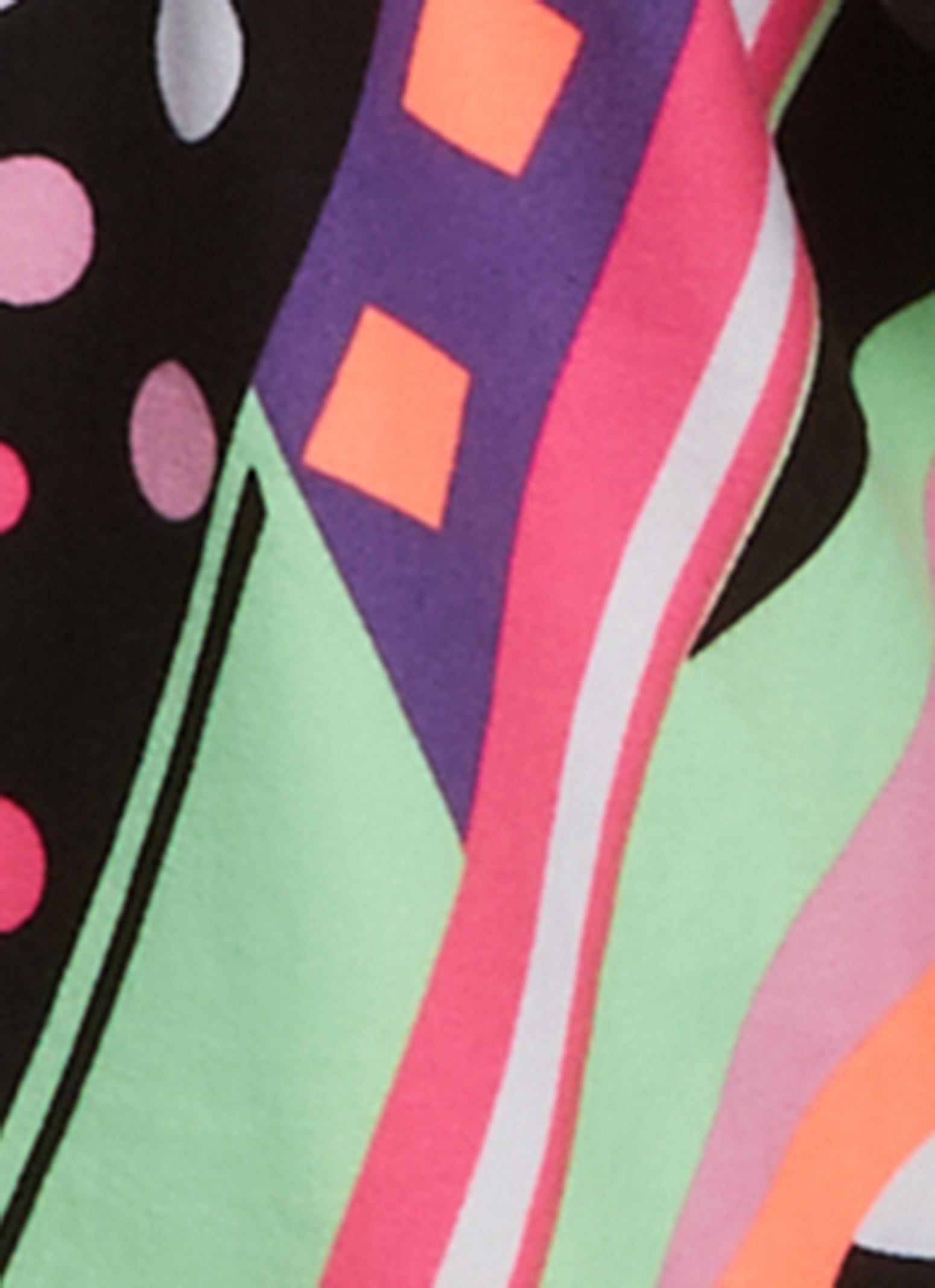 Plus Size Abstract Print Paperbag Waist Romper sold by Rainbow product image thumbnail 3