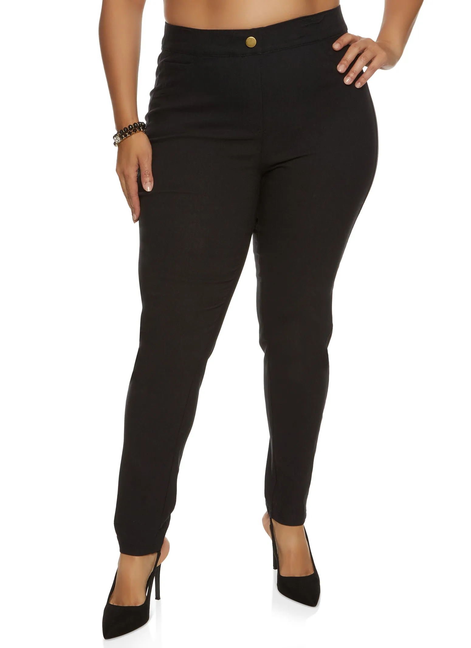 Plus Size Hyperstretch Skinny Pants sold by Rainbow