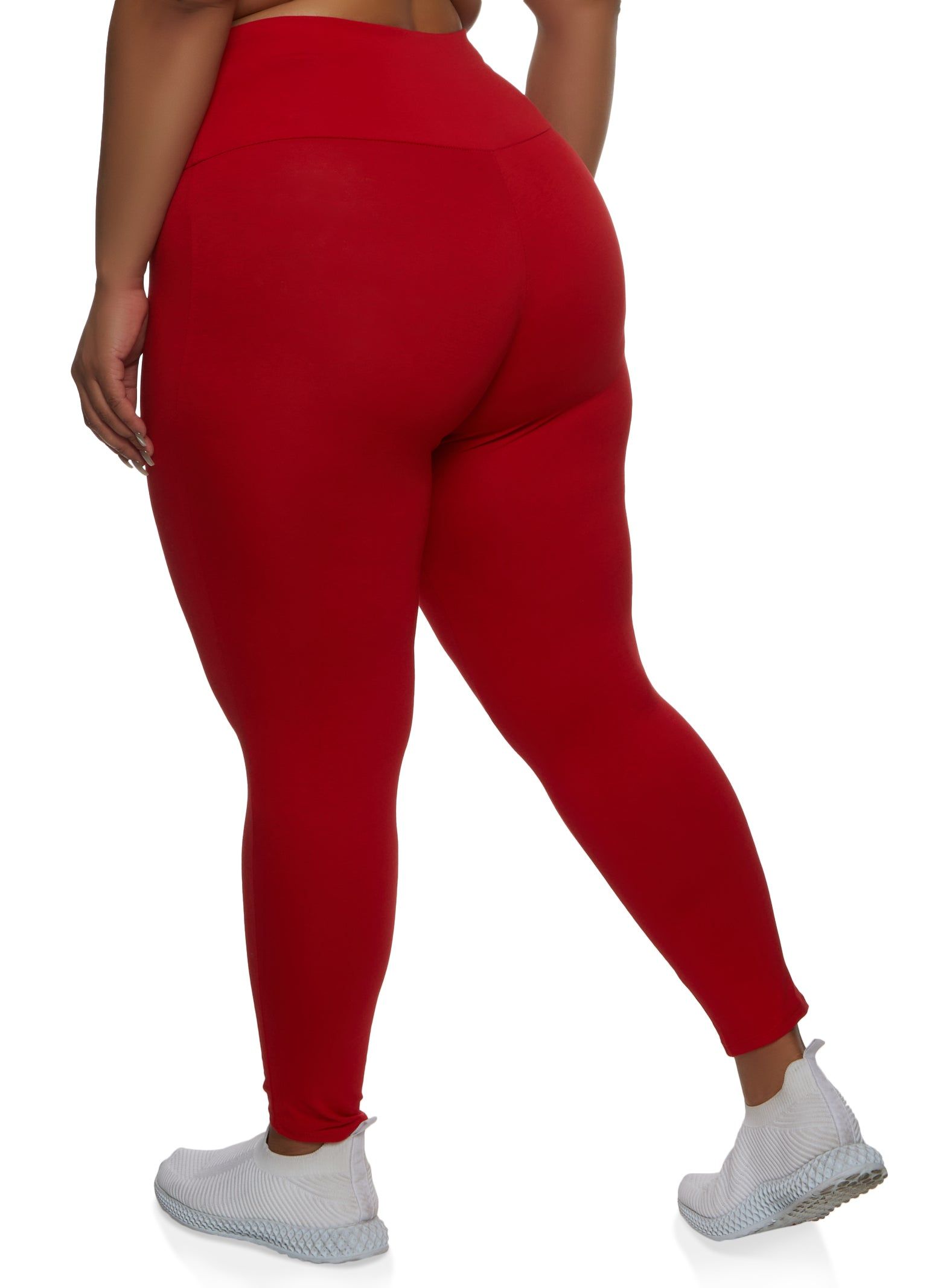 Plus Size Basic Waistband Leggings sold by Rainbow product image thumbnail 2