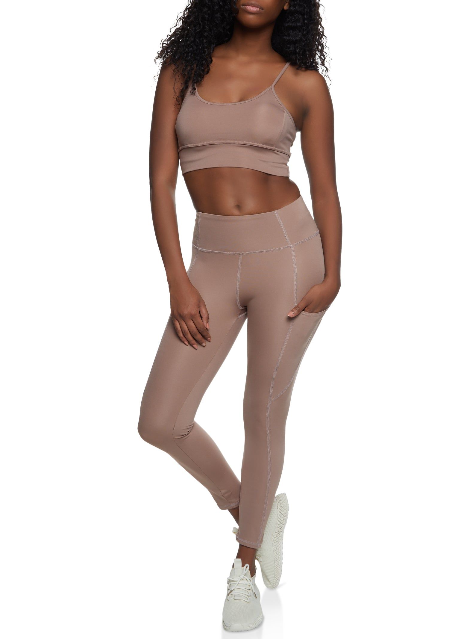 Lattice Back Sports Bra sold by Rainbow product image thumbnail 2