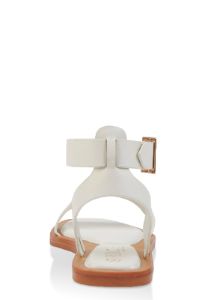Solid Ankle Strap Sandals sold by Rainbow