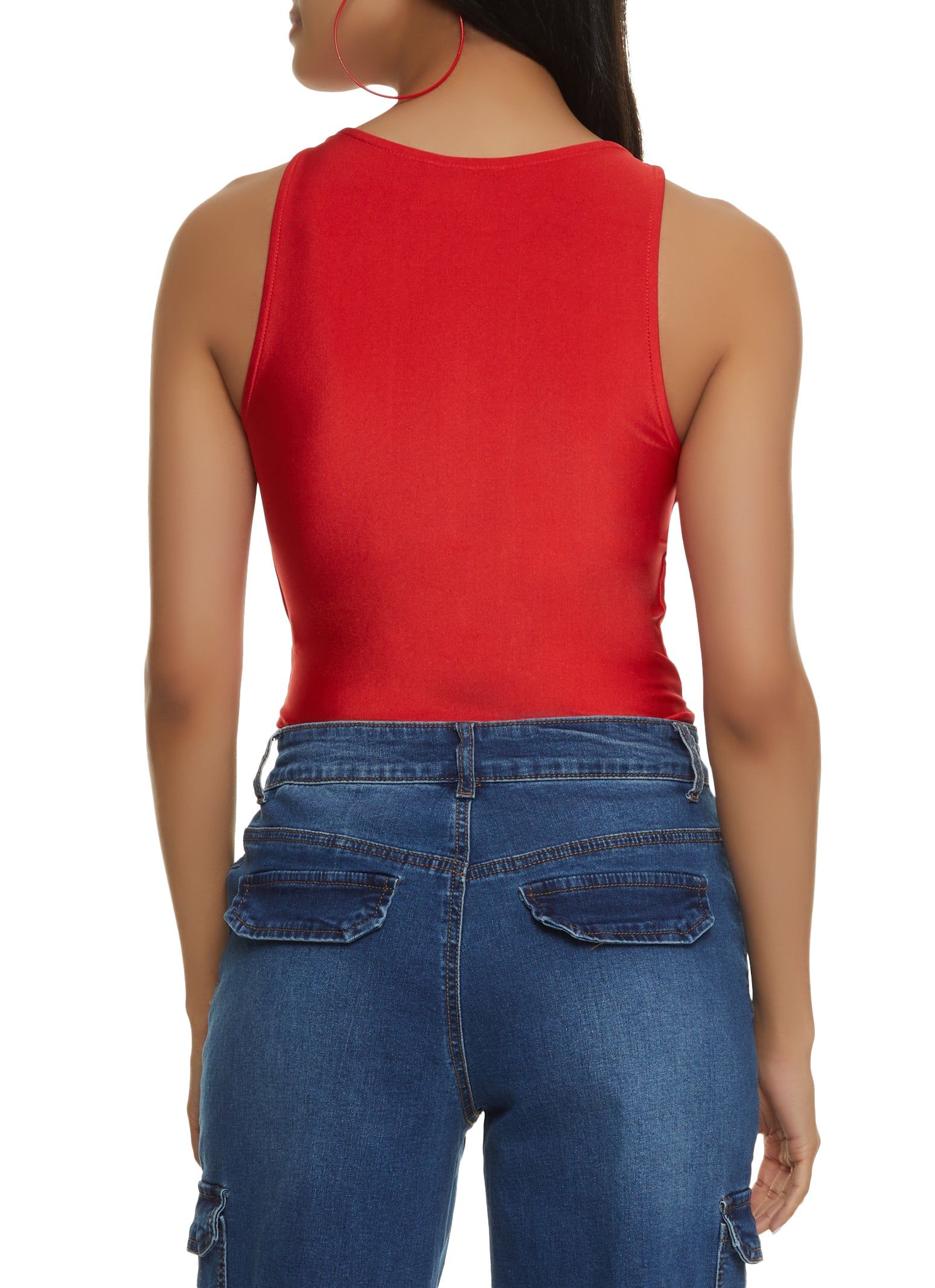 High Neck Tank Bodysuit sold by Rainbow product image thumbnail 3