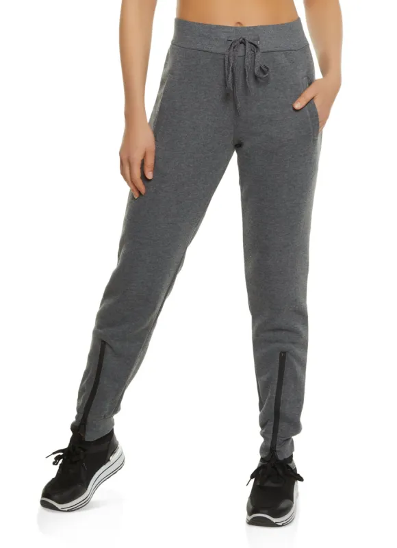 Zip Hem Joggers sold by Rainbow