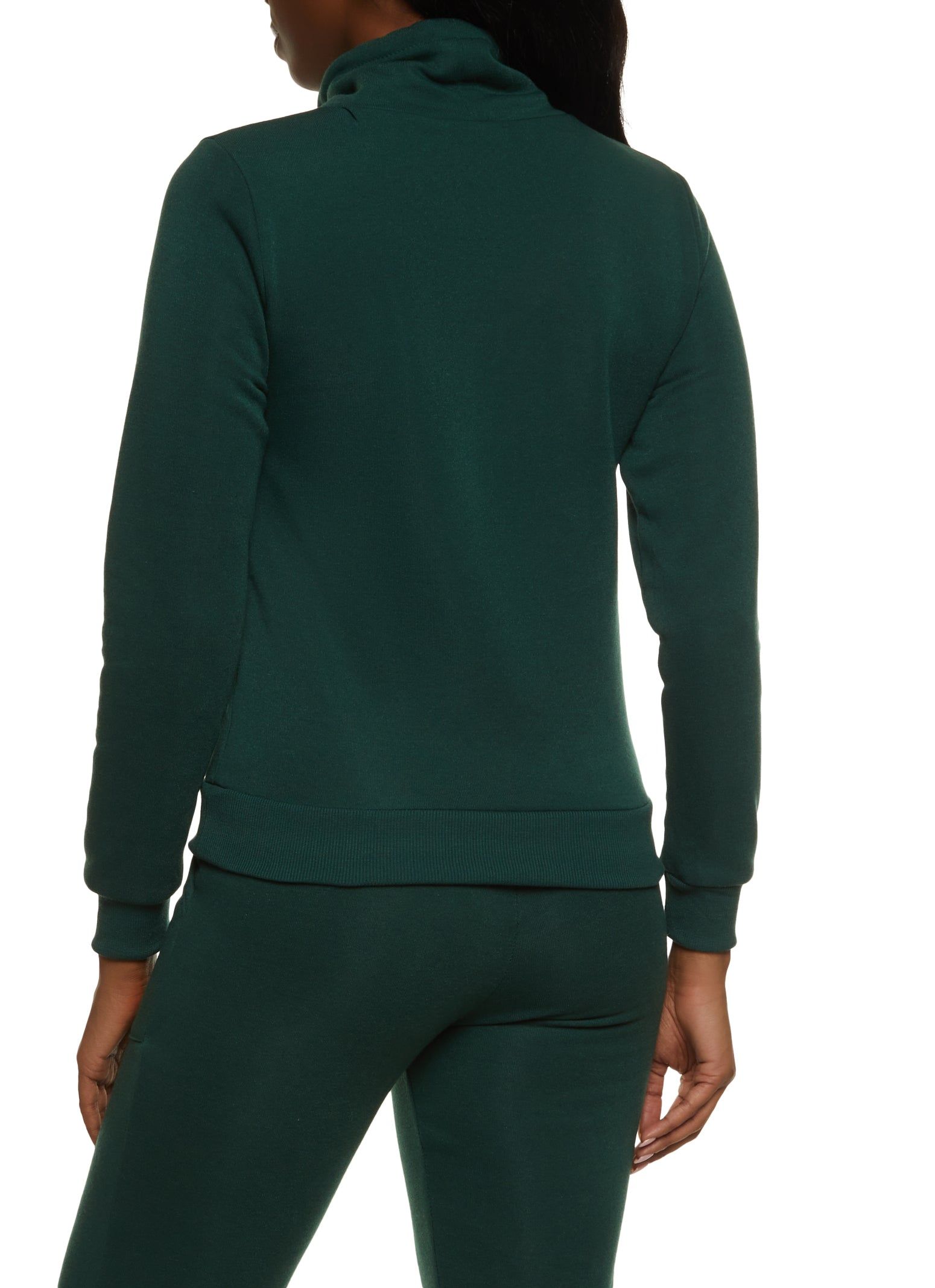 Fleece Funnel Neck Sweatshirt sold by Rainbow product image thumbnail 3
