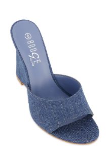 Round Toe Wedge Slide Sandals sold by Rainbow