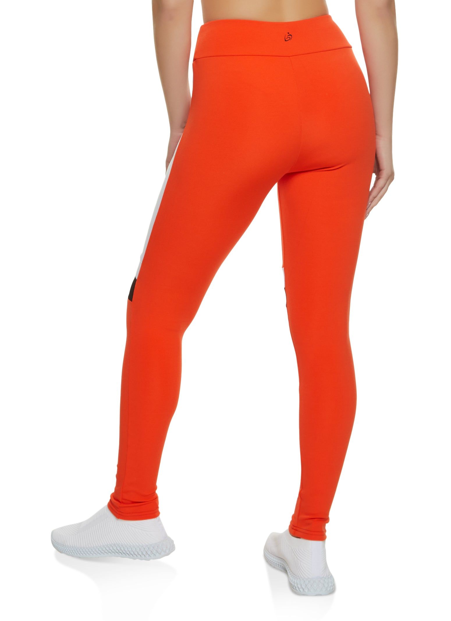 Color Block Mesh Detail Leggings sold by Rainbow product image thumbnail 2
