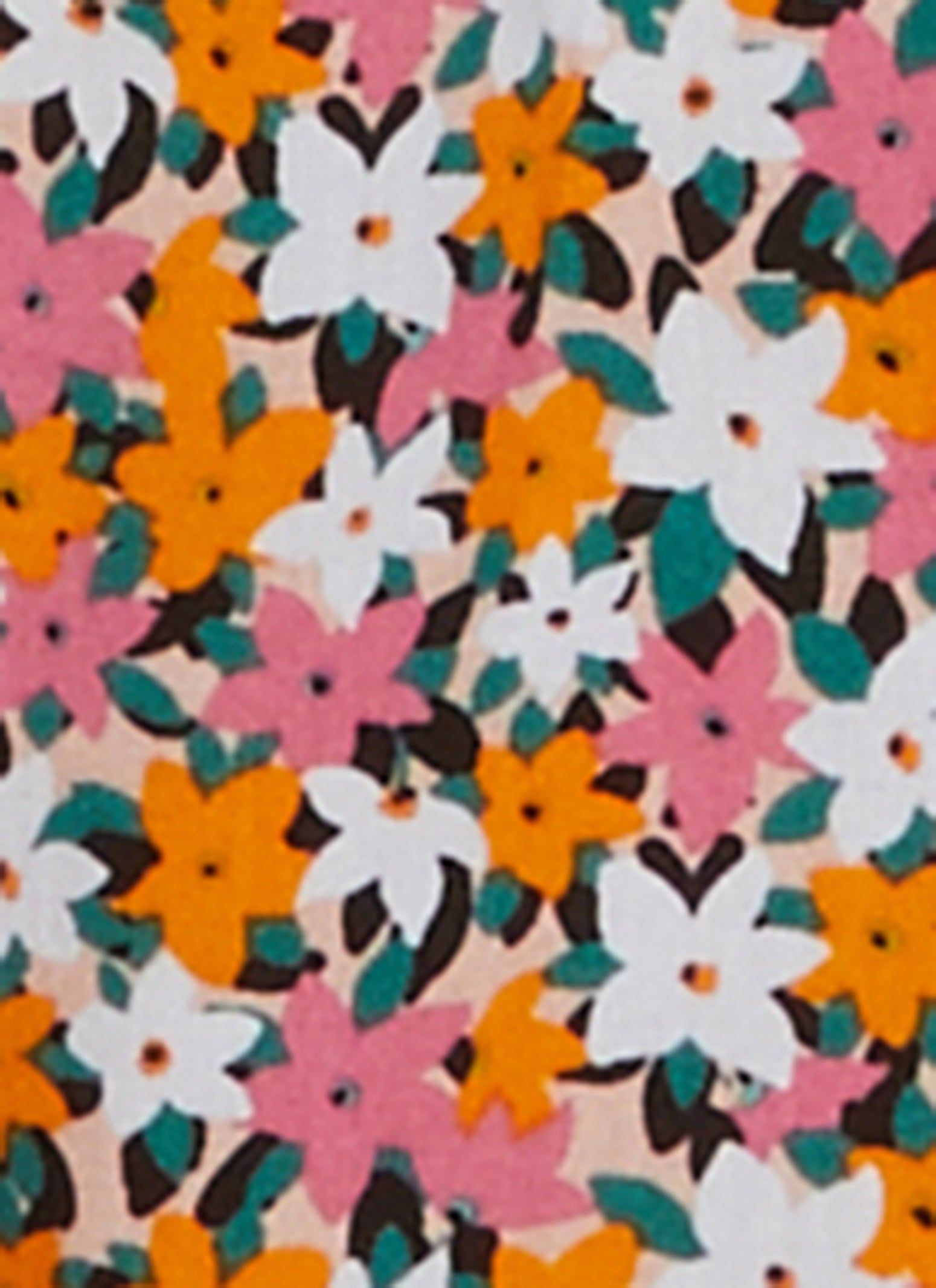 Floral Print Smocked Strapless Romper sold by Rainbow product image thumbnail 3